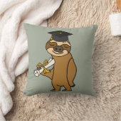 おもしろいな怠惰の卒業の漫画 クッション (ブランケット)