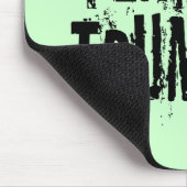 おもしろいな恐れトランペットのギフト マウスパッド (コーナー)