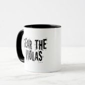 おもしろいな恐れビオラ マグカップ (正面左)