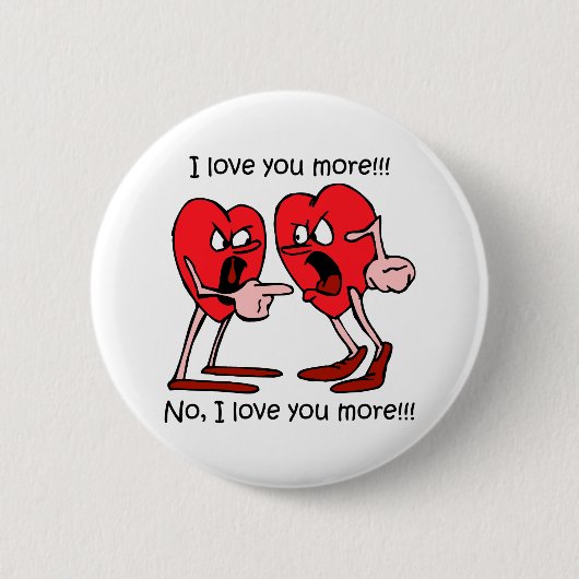 おもしろいな愛 缶バッジ (正面)