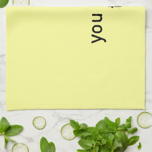 おもしろいな態度の鶏 キッチンタオル (折り畳み)