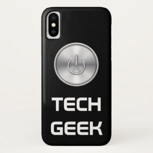 おもしろいな技術のギークのデザイン iPhone X ケース
