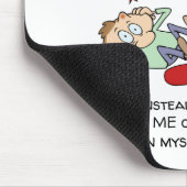 おもしろいな技術サポートの漫画 マウスパッド (コーナー)