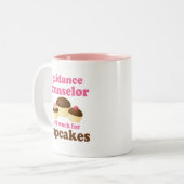 おもしろいな指導カウンセラー ツートーンマグカップ (正面左)