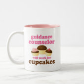 おもしろいな指導カウンセラー ツートーンマグカップ (左)