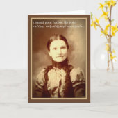 おもしろいな挨拶状を恋しく思います カード (黄色い花)