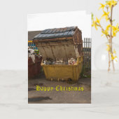 おもしろいな挨拶状 カード (黄色い花)