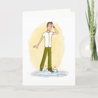 おもしろいな挨拶状-友交的な侮辱 カード