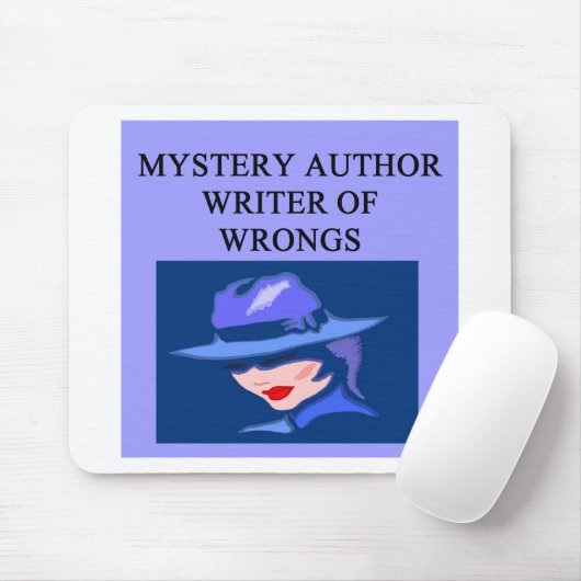 おもしろいな推理小説作家の冗談 マウスパッド (マウス)
