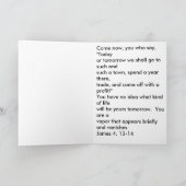 おもしろいな教会ことわざ-挨拶状 カード (内部)