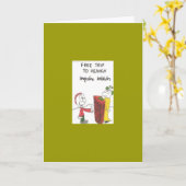 おもしろいな教会ことわざ=挨拶状 カード (黄色い花)