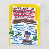 おもしろいな教会シンボルや象徴が付いている郵便はがき ポストカード (正面)