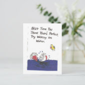 おもしろいな教会シンボルや象徴のアニメーションを用いる郵便はがき ポストカード (スタンド正面)