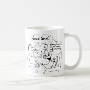 おもしろいな教区牧師および教会マウスのマグ コーヒーマグカップ