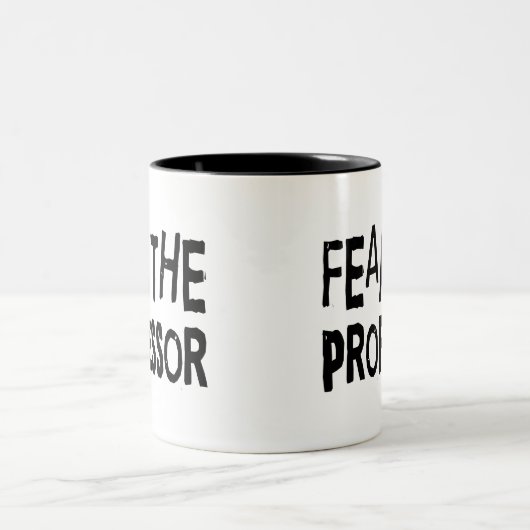 おもしろいな教授 ツートーンマグカップ (中央)