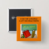 おもしろいな数学の冗談 缶バッジ (正面&裏面)