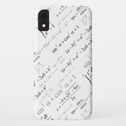 おもしろいな数学の方式の数学のギーク Case-Mate iPhoneケース (裏面)