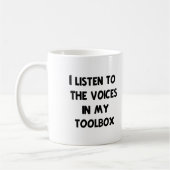 おもしろいな整備士のTシャツおよびギフト コーヒーマグカップ (左)