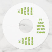 おもしろいな文字を一致して下さい ワイングラスタグ (裏面)