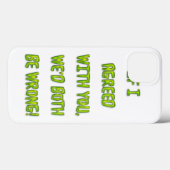 おもしろいな文字を一致して下さい Case-Mate iPhoneケース (裏面 (横))