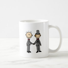 おもしろいな新郎のゲイ同志の結婚の漫画 コーヒーマグカップ
