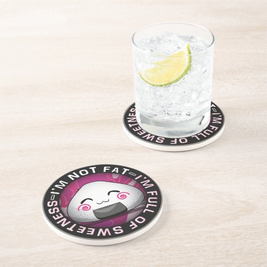 おもしろいな日本のriceball コースター (側面)
