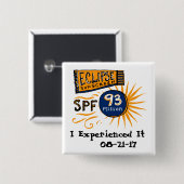 おもしろいな日食の日焼け止め 缶バッジ (正面&裏面)