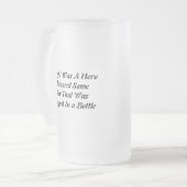 おもしろいな曇らされたガラスのビールのジョッキ フロストグラスビールジョッキ (正面左)