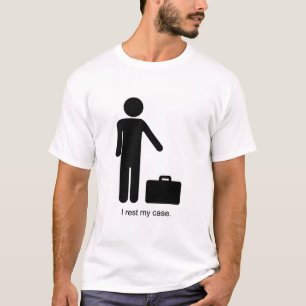 おもしろいな棒姿およびブリーフケース Tシャツ