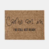 おもしろいな歓迎 ドアマット (正面)