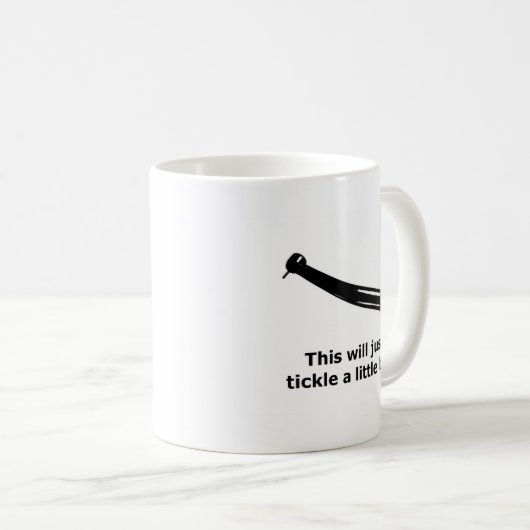 おもしろいな歯科とぼけたユーモア コーヒーマグカップ (正面右)