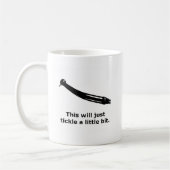 おもしろいな歯科とぼけたユーモア コーヒーマグカップ (左)