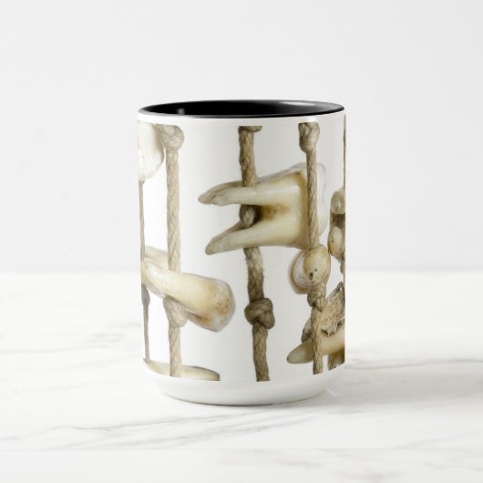 おもしろいな歯科写真撮影によって得られる歯の歯科医 マグカップ (中央)