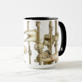 おもしろいな歯科写真撮影によって得られる歯の歯科医 マグカップ (正面右)