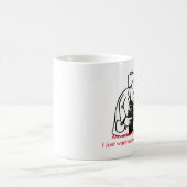 おもしろいな歯科医のマグ コーヒーマグカップ (中央)