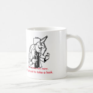 おもしろいな歯科医のマグ コーヒーマグカップ