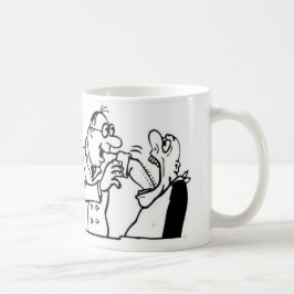 おもしろいな歯科医の漫画のマグ コーヒーマグカップ