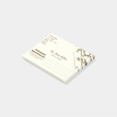 おもしろいな歯科医院の歯科医のアポイントメントのメモ ポストイット (アングル)