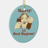 おもしろいな歯科医 セラミックオーナメント (右)
