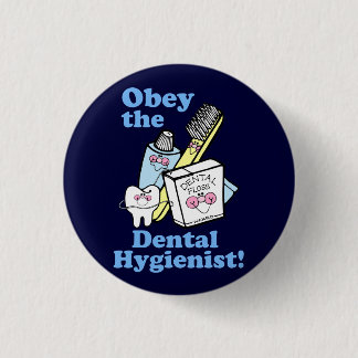 おもしろいな歯科衛生士 缶バッジ