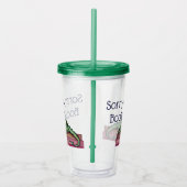 おもしろいな残念私は予約されたドラゴンのアクリルのタンブラーです アクリルタンブラー (右)