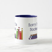 おもしろいな残念私は予約されたマグです マグカップ (中央)