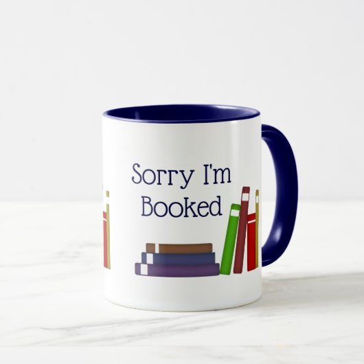 おもしろいな残念私は予約されたマグです マグカップ (正面右)