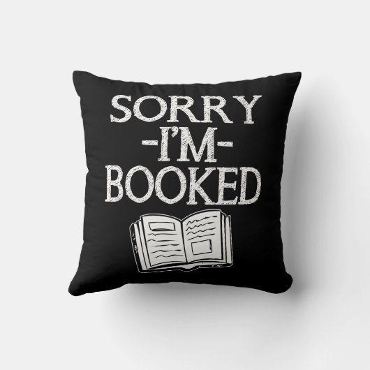 おもしろいな残念私は予約された枕です クッション (裏面)