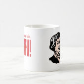 おもしろいな母の日のデザイン コーヒーマグカップ (中央)