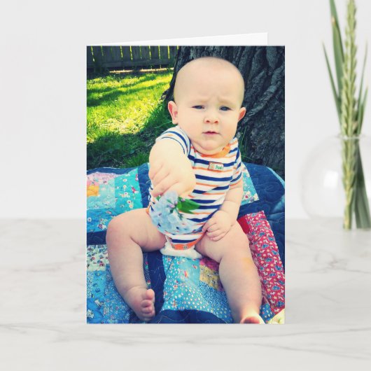 おもしろいな母の日カード カード (正面)