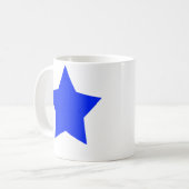 おもしろいな民主党員のコーヒー・マグ コーヒーマグカップ (正面左)