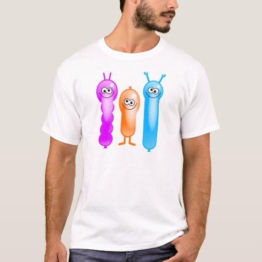 おもしろいな気球 Tシャツ (正面)