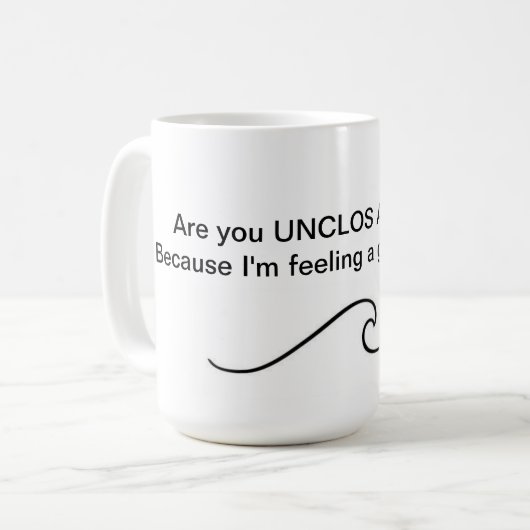 おもしろいな法律のマグ-法律の積み込みライン コーヒーマグカップ (正面左)