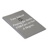 おもしろいな法律学校のノート ノートブック (右側)